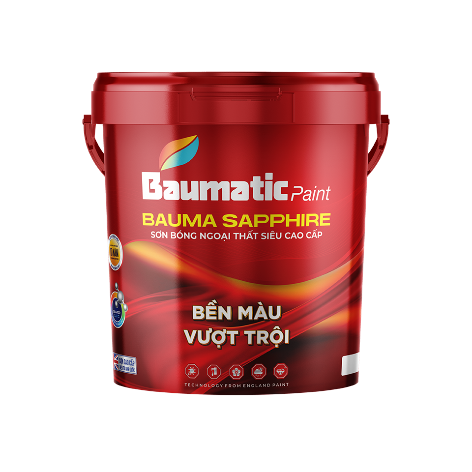 BAUMA SAPPHIRE SƠN BÓNG NGOẠI THẤT SIÊU CAO CẤP 